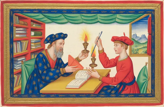 The Man Who Taught Me All This: a miniature for the planned letter