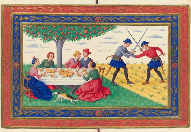 Be Happy With People: a miniature for the planned letter