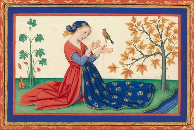 Holding On Loosely: a miniature for the planned letter