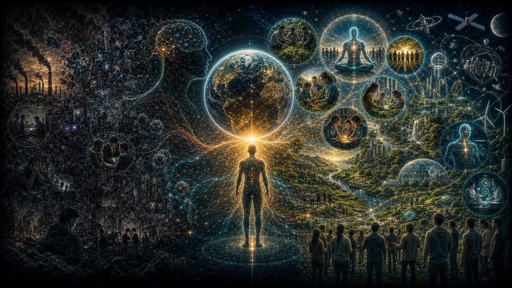 Concept map for The Future of Humanity — Where This All Points