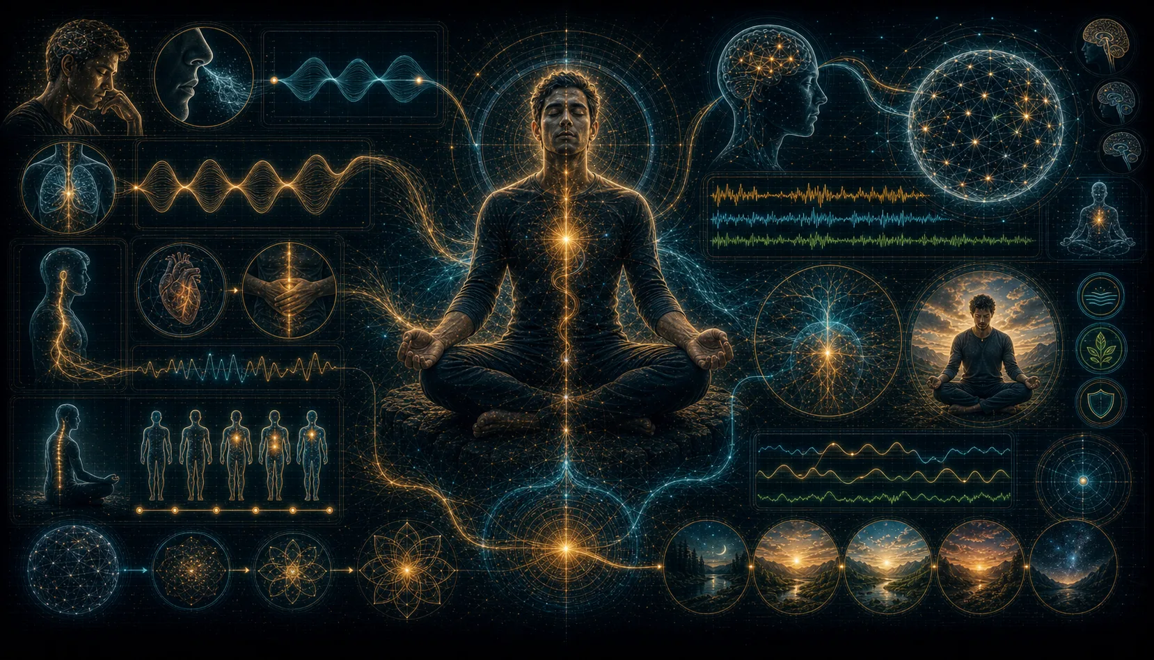 Concept map for Meditation Protocol: The Far from Equilibrium Practice