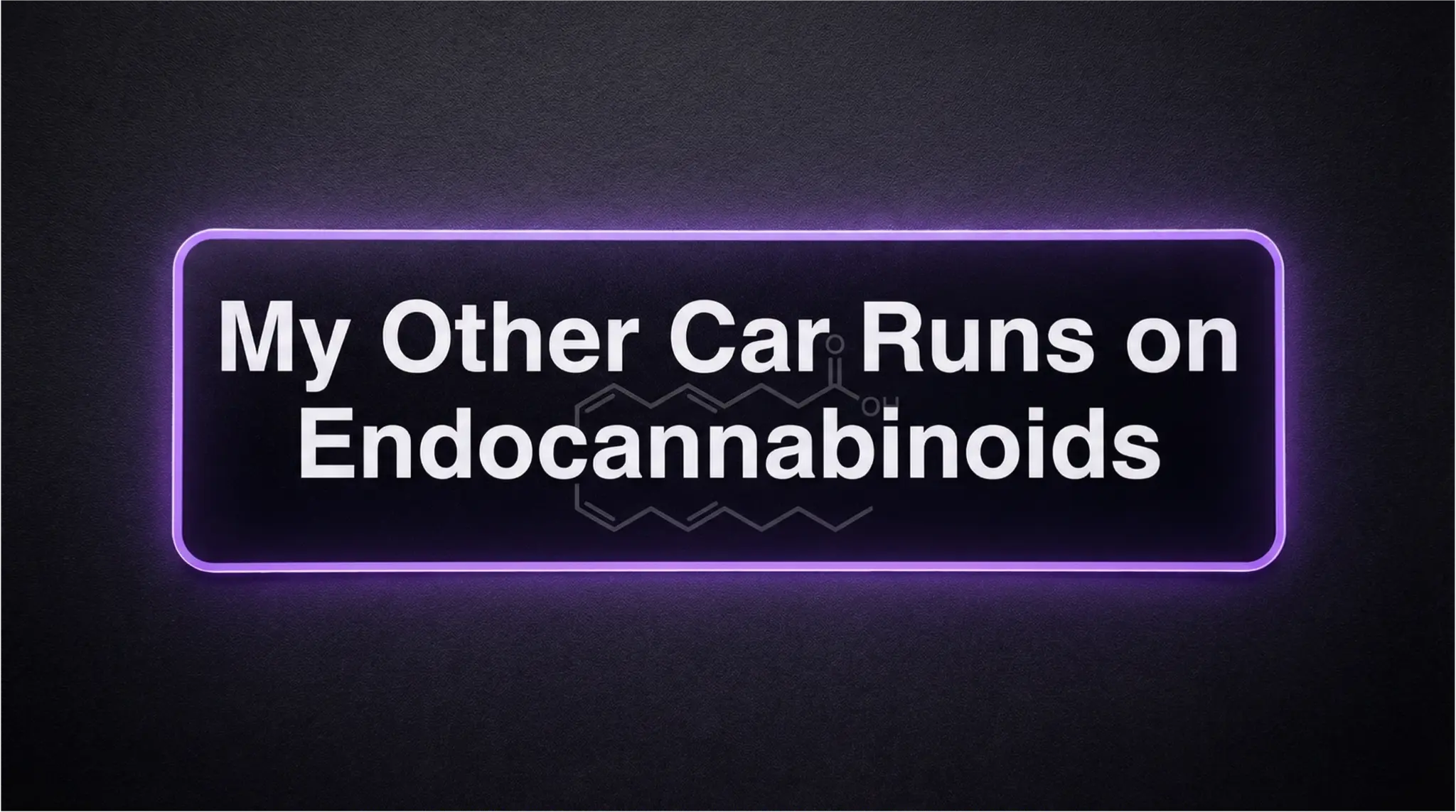 My Other Car Runs on Endocannabinoids