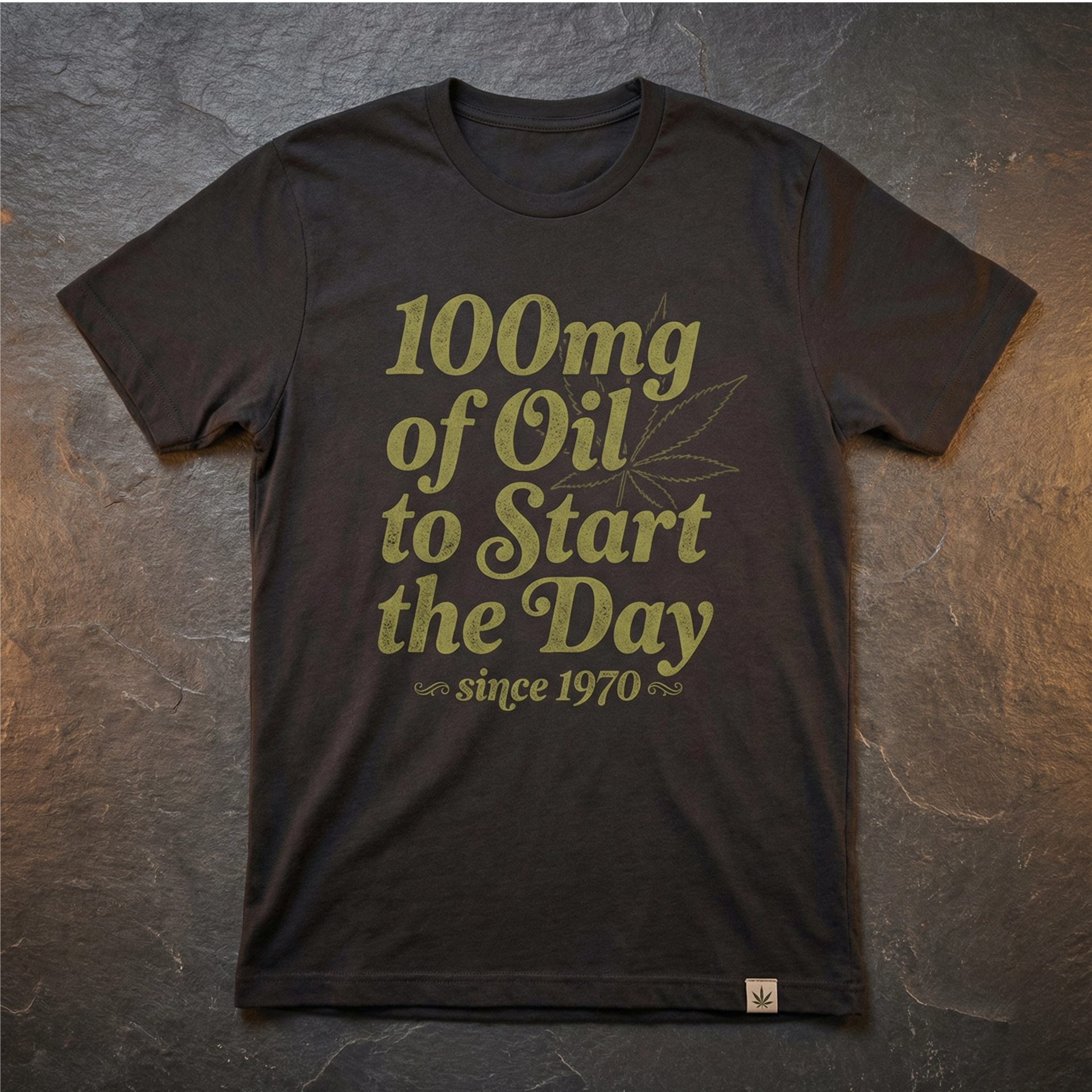 100mg of Oil to Start the Day